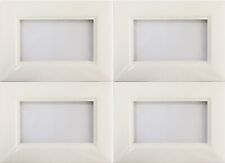 4 X DOUBLE SOCKET WHITE FINGER