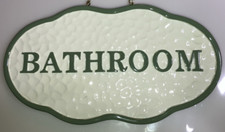 VINTAGE STYLE CREAM & GREEN