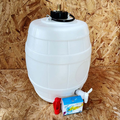 White keg barrel - keg, gallon
