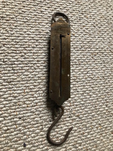 Antique brass 14lb 2oz - by,