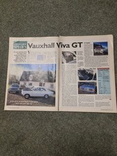 VAUXHALL VIVA GT REPORT POPULAR  CLASSICS FEBRUARY 1995