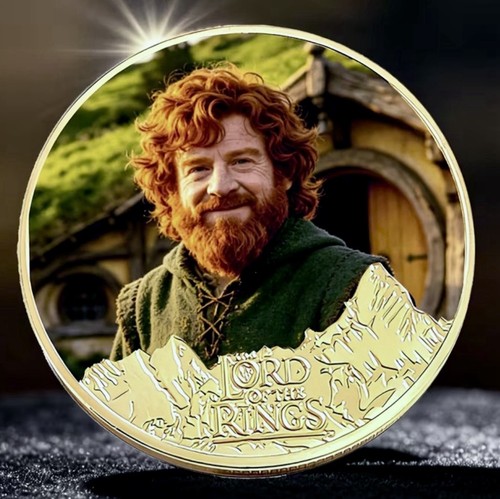 Lord ofthe rings goldplated - lord,