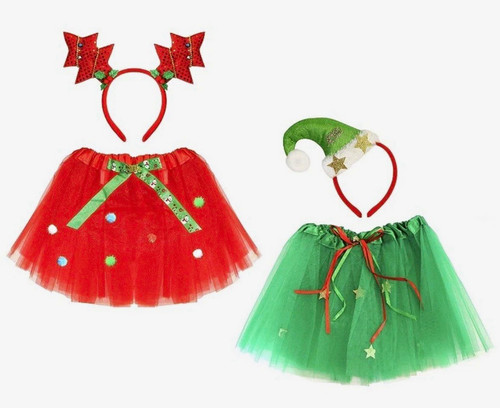 Girls christmas tutu - girls, skirt