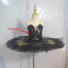 Girls Women Ballet Tutu Dress Swan Lake Pancake Ballerina Party Dance Costumes