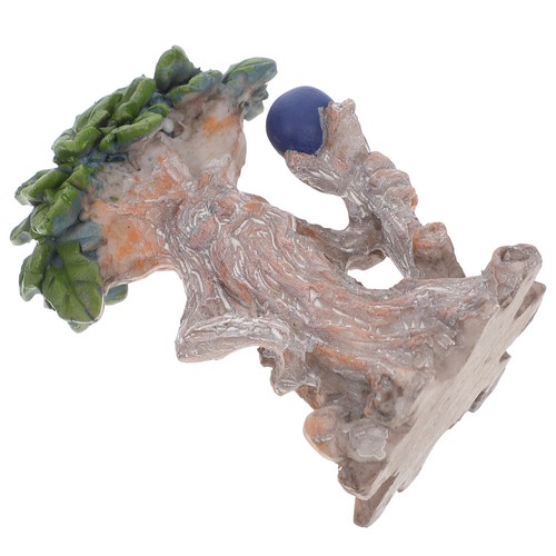 Aquarium tree trunk fish - ,