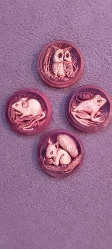 Ceramic animal plaques - animal,