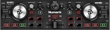 Numark DJ2GO2 Touch 2 Deck USB DJ Controller - Turntable DJ Mixer Deck
