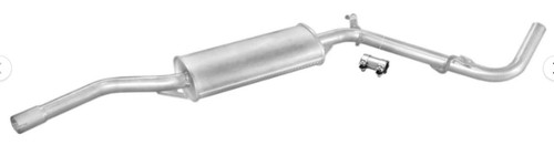Exhaust center silencer - exhaust, middle