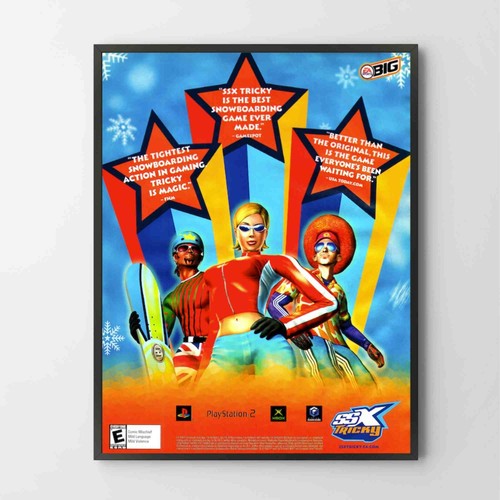Poster ssx tricky ps2 xbox - poster,