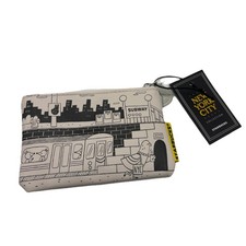 Starbucks Coffee NYC Card Pouch Coin Purse Brand New NWT New York Subway Skyline
