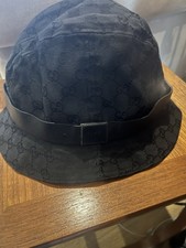 Gucci Black Bucket Hat Size Xl