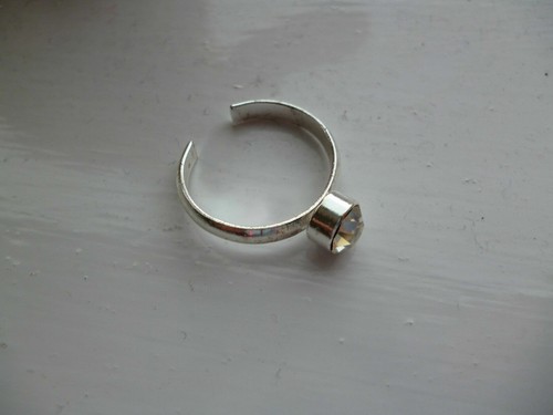 Silver gold toe - silver/gold,
