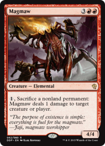 Magmaw duel decks zendikar vs - duel,