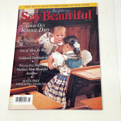 Sew beautiful magazine martha - sew,