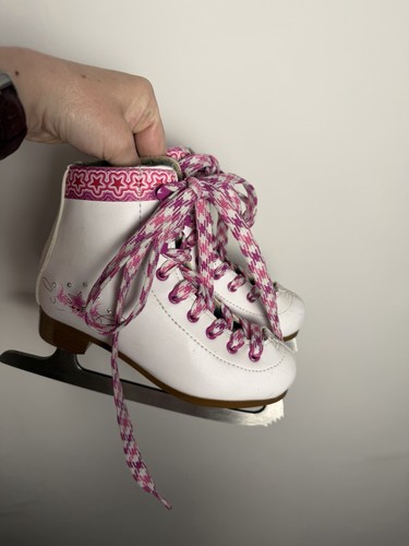Sfr girls ice skates with - sfr, pink