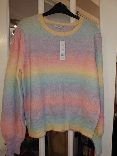 Pastel rainbow women jumper - women's,
