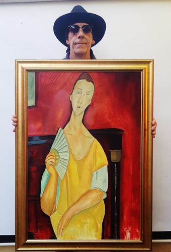 James bagatel oil canvas - oil, on