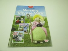 ALAN DART'S NURSERY RHYME MICE KNITTING PATTERN BOOK ( 2010 ) - TOYS Size A5
