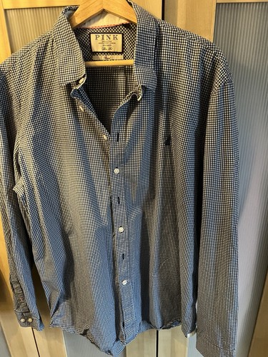 Thomas pink casual shirt 3xl - casual,