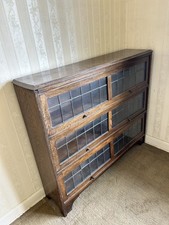 Antique Oak Barrister Bookcase