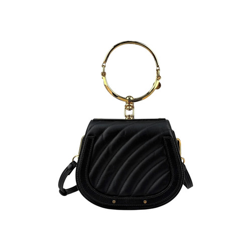 Chloe black leather suede - black, leather/suede
