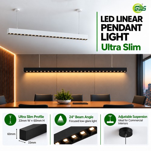 Led ultra slim linear - led, pendant