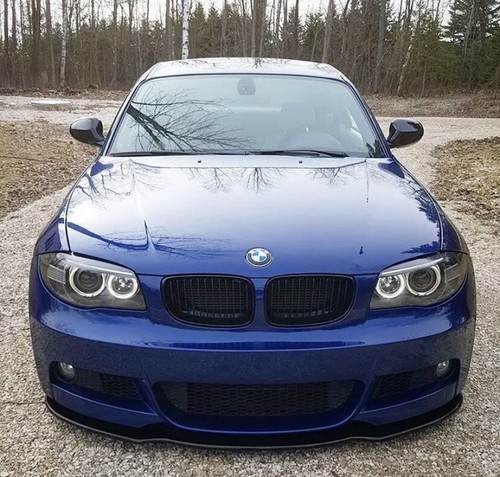 Front lip splitter - front, e82