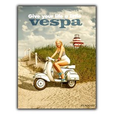 Vespa piaggio vintage retro - vintage,