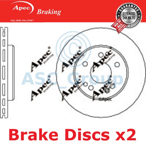Apec braking 284mm - 284mm, vented