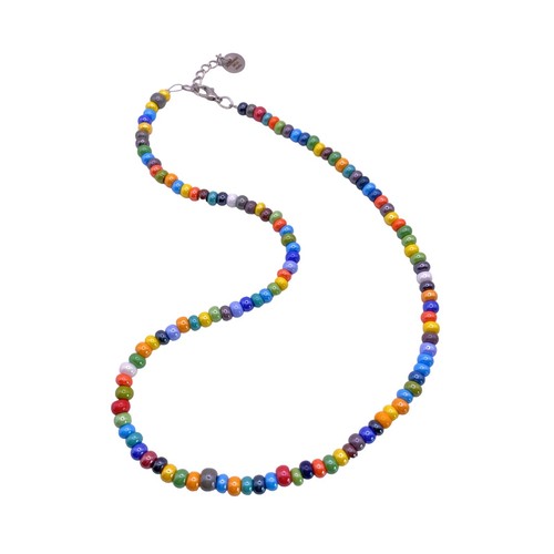 Murano glass necklace - murano, necklace,