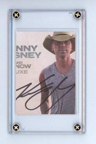 Kenny chesney autographed - chesney,