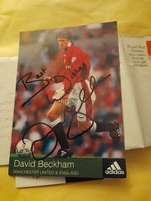 DAVID BECKHAM - AUTOGRAPH