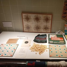 Vintage Travel Scrabble