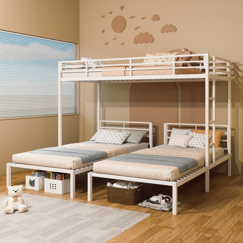 Triple bunk bed - bed, frame
