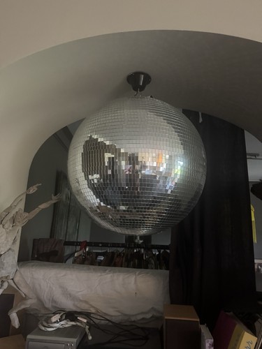 Large vintage glitter ball - large,