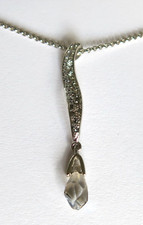 M & S  Rhodium Plated Silver