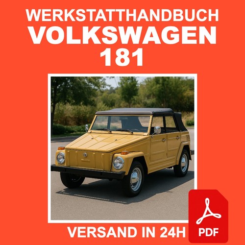 Workshop manual volkswagen - workshop, 181