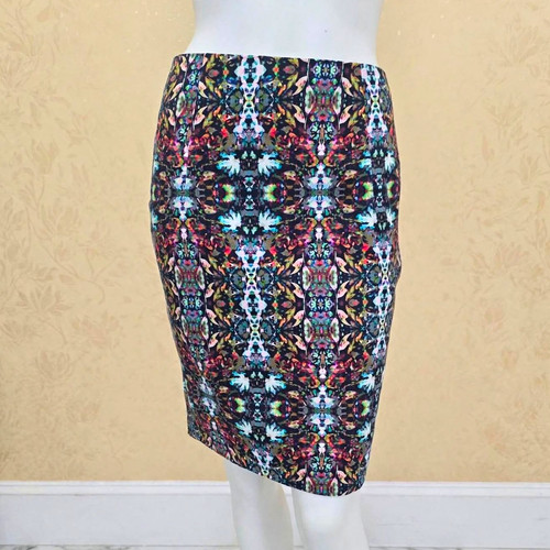 Zara basic floral pencil skirt - pencil,