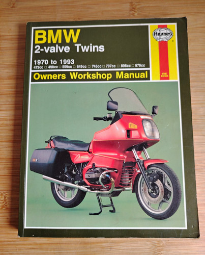 Haynes bmw motor bike valve - motor, 2-valve