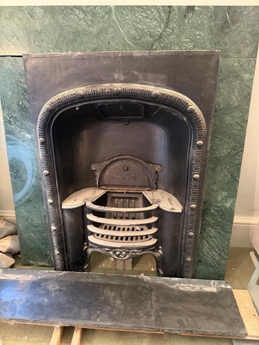 Victorian fireplace with - victorian,