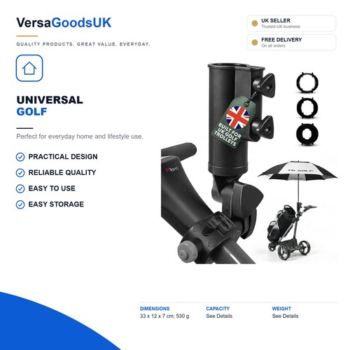 Universal golf umbrella holder - universal,