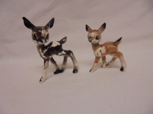 Vintage kitsch wide - eyed, bambi