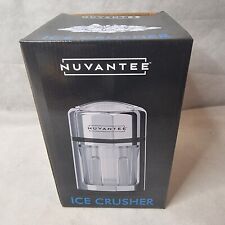 Ice Crusher Nuvantee Manual Hand Crank Crushers Stainless Steel Blades / New