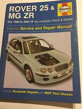 ROVER 25 & MG ZR HAYNES REPAIR