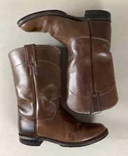 Vintage justin cowboy boots - justin,