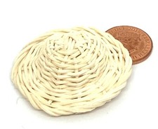 Dolls House Wicker Woven Hat