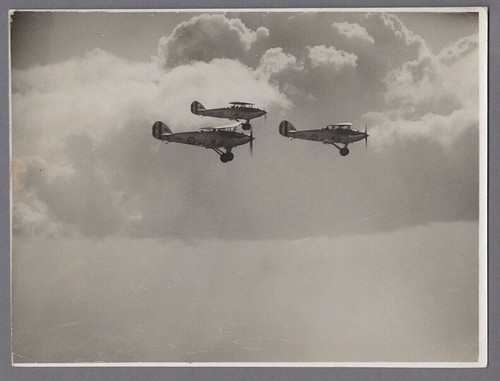 Hawker hart formation raf 601 - formation,