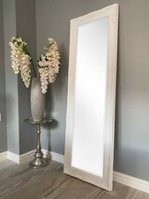 Tall white full - tall, floor