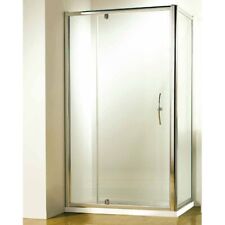 Pivot Shower Door 1100 mm Kudos Original Silver Reversible 6mm 3PW110S Wide