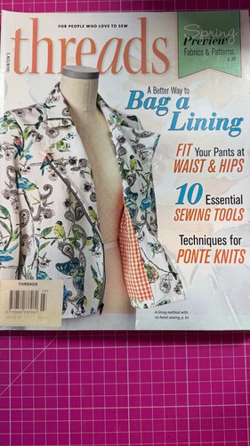 Threads sewing magazine issue